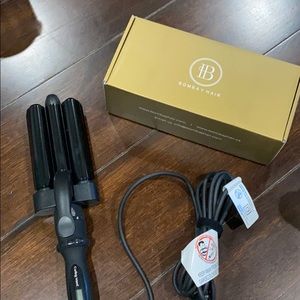 Bombay Hair three barrel curling wand - BRAND NEW
